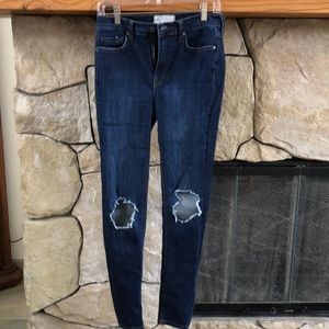 Free People skinny jeans, 27